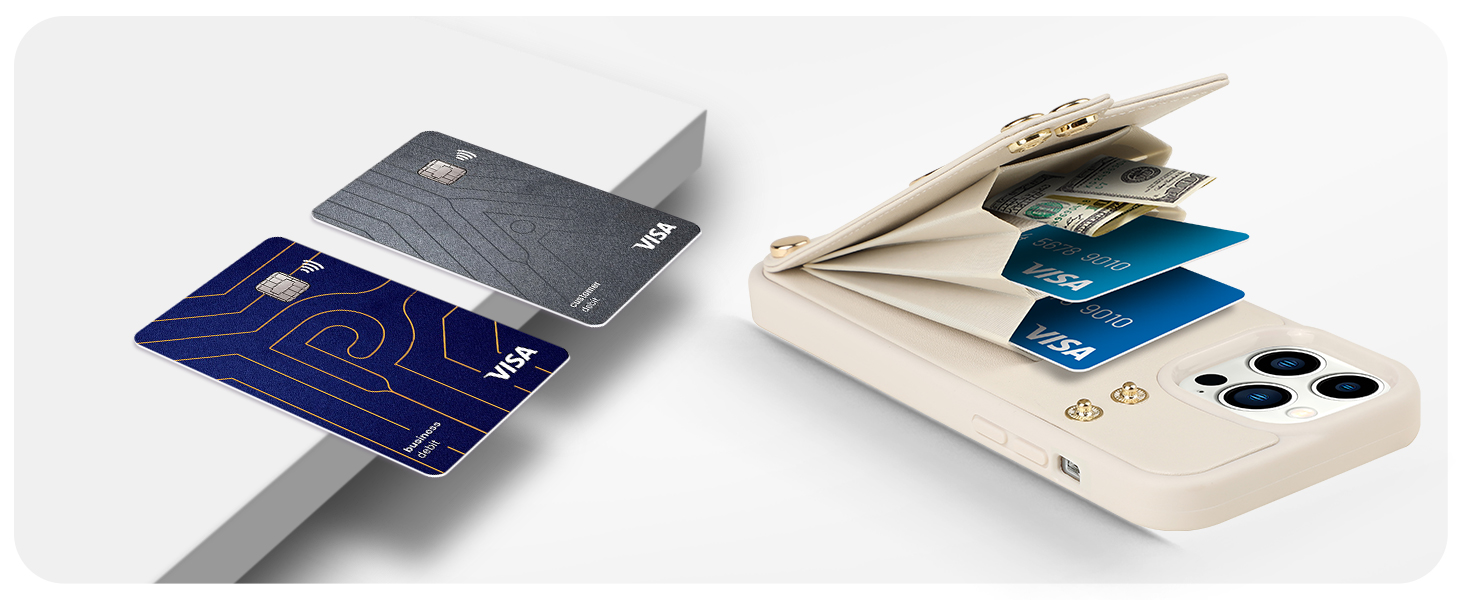 iPhone 13 pro max case with card holder