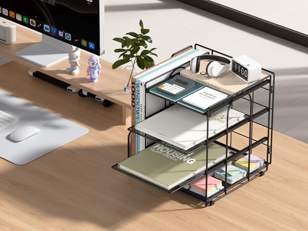 removable sliding paper letter trays
