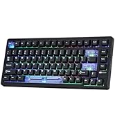 EPOMAKER HE80 Hall Effect Gaming Keyboard, 8K Polling & 32K Scan, Creamy Gasket, DKS, SOCD, Hot-S...
