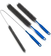 Sewer Set Brush Clog Remover, Extended Handle Brush, for Toilet, Kitchen Sink, Sewer, Bathroom Ba...