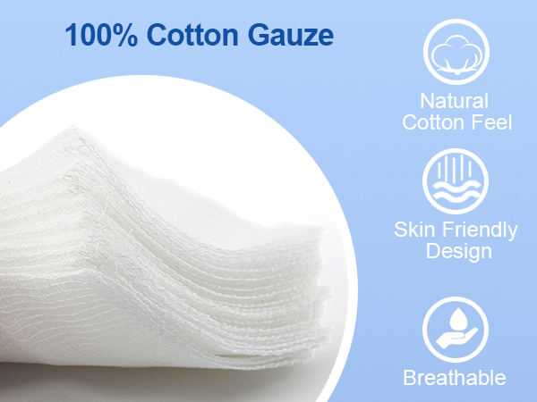 100% Cotton Dental Pads