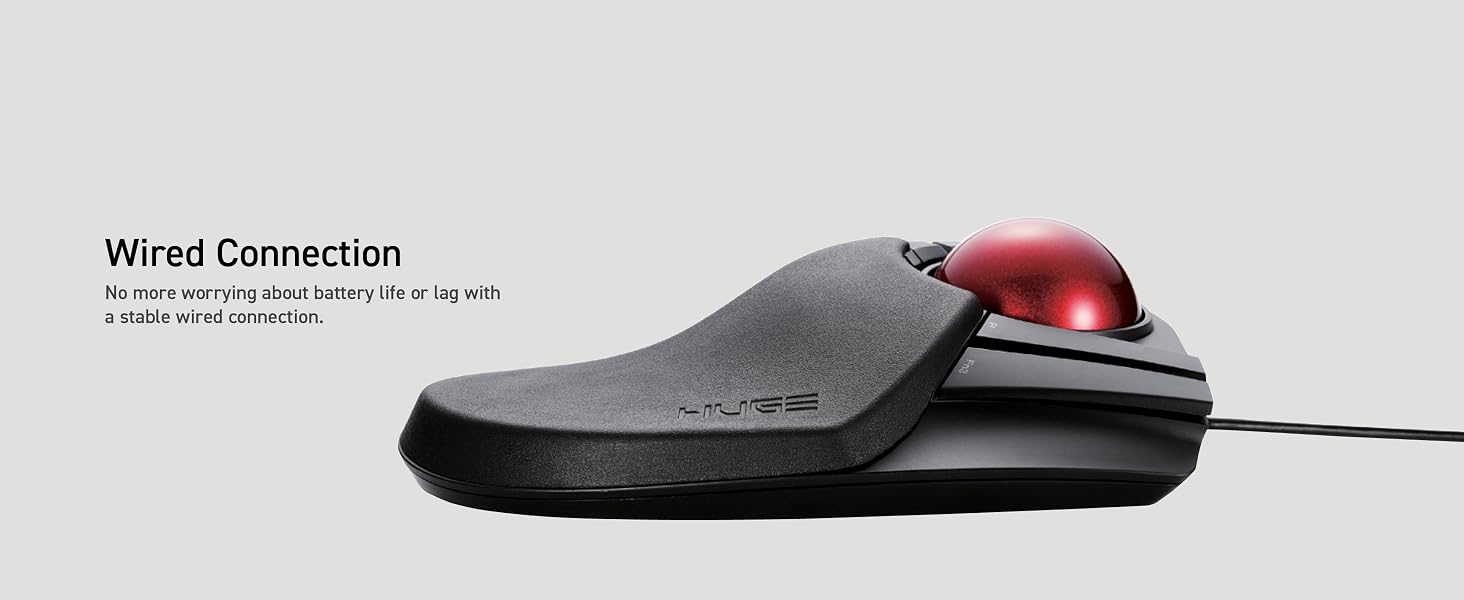 Huge Trackball Wired Connection