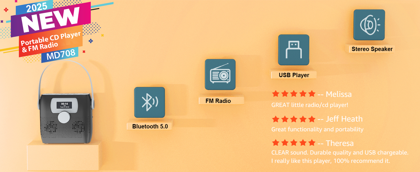 portable CD player