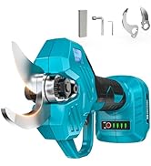 Cordless Electric Pruning Shears for Makita 18V Battery, Portable Pole Pruner with LCD Display & ...