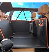 MIXJOY Back Seat Extender for Dogs, Dog Car Cover for Back Hard Bottom Holds 400LBS, Backseat Cov...