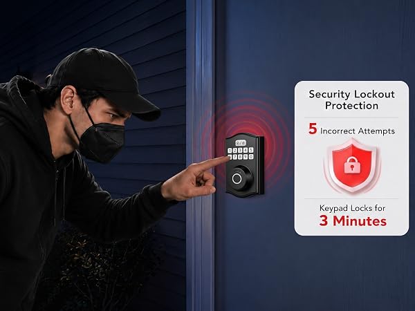 fingerprint deadbolt