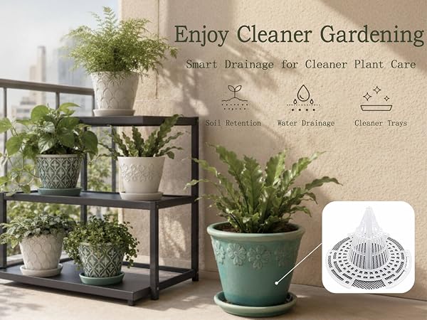 Planter Drainage Grid