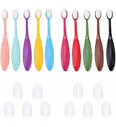 10 Color Ink Blending Brush with Cover Set Small Head Ink Blending Tools Soft Brush Background fo...