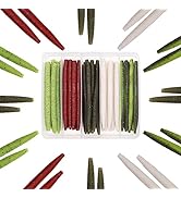 Senko-Worms-Bass-Fishing-Lure-Kit-Wacky-Rig-Worms-Soft-Plastic-Stick-Baits3 4" 5" 6 inch