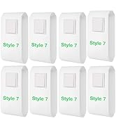 8 pack Style 7 Vacuum Bags Compatible with Bissell PowerForce Upright Vacuum 1739 3522 3525 71Y7 ...