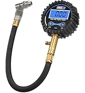 Digital Tire Pressure Gauge 200 PSI - Accurate Air Pressure Gauge for Tires with Easy-to-Read Num...