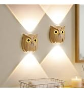 OLISHALIGHT Motion Sensor Wall Light: 1200mAh Rechargeable Wall Sconce 2pcs Magnetic Stair Lights...