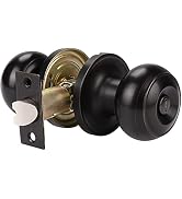 1 Pack Probrico Interior Bathroom Privacy Keyless Doorknobs Door Lock Lockset in Oil Rubbed Bronze