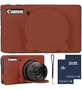 SZHSYJY Camera Case for Canon PowerShot SX740/ SX730 Digital Camera,SX740 HS Case, Soft Silicone ...