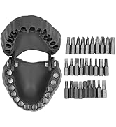 Denture Drill Bit Holder, Stainless Steel Screwdriver Bit Set Denture Holder Denture Drill Bit Ma...