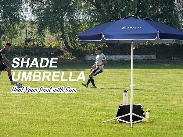 portable umbrella with stand