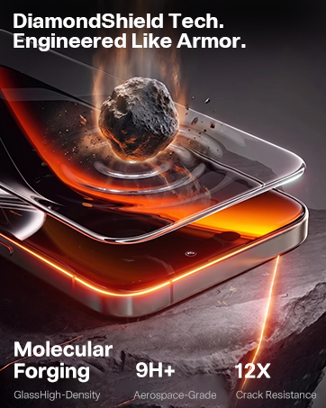 DiamondShield Tech. Engineered Like Armor.