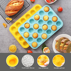silicone muffin pan