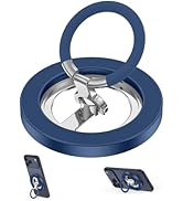 Magnetic Phone Ring Holder for MagSafe, 360° Rotation Cell Phone Grip Stand Finger Ring Kickstand...