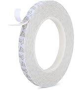 Gluest Damage Free Double Sided Tape 20ft, Removable Picture Hanging Strips Residue Free, Heavy D...