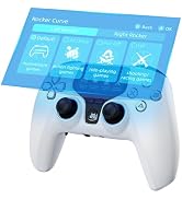 NBCP Wireless Pro Controller with LED Display, Hall Joystick & Triggers, Dual Macro Back Buttons,...