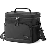 Seeseven Insulated Lunch Bag for Women & Men, Soft Cooler Tote for Work, Office, Travel, Picnic -...
