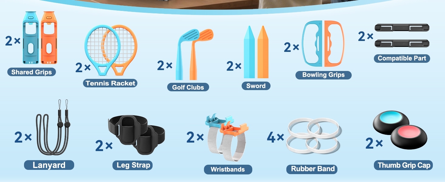 Switch 2 Sports Accessories Kit