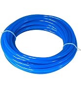 Quickun Pneumatic Tubing 12mm x 8mm PU Polyurethane Tube Air Hose Line for Air Compressor Fitting...