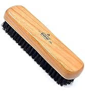 Kent CC2 Finest 100% Handcrafted Black Boar Bristle Cherrywood Clothes Brush and Travel Size Lint...