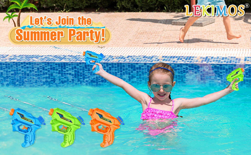 water guns for kids 2 pack
