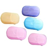 JJLFresheners 5 Box 500 Sheets Disposable Soap Paper 5 Boxes Hand Cleaner Fragrance Mini Color So...
