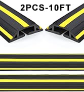 Eapele Floor Cord Cover Heavy Duty Cable Protector