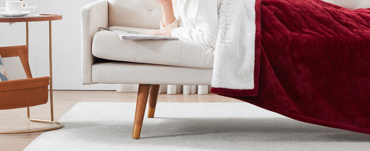 Heated Blanket throw