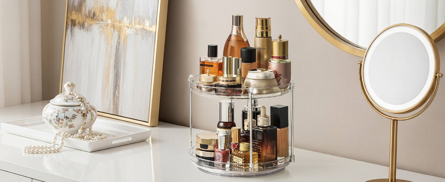 lazy susan turntable organizer