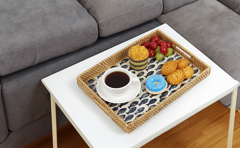 Rattan Serving Tray