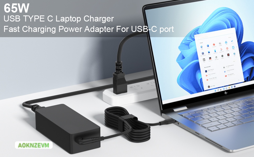 65W USB Type C Laptop Charger