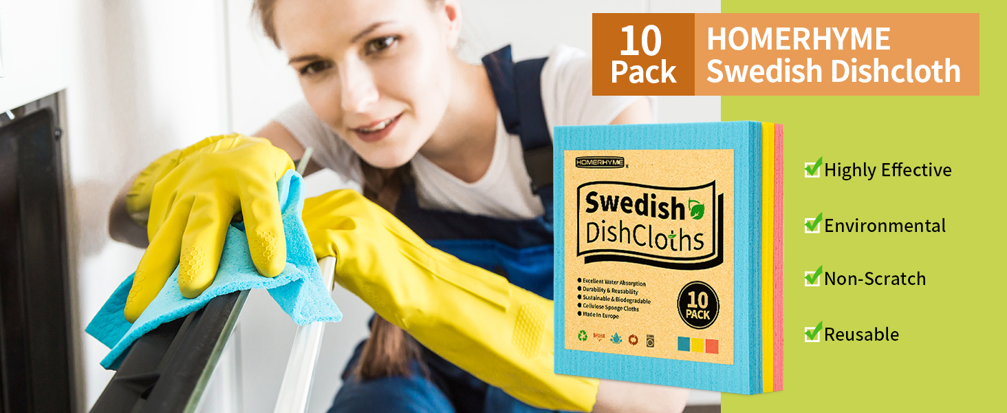 Swedish Sponge Dishcloths