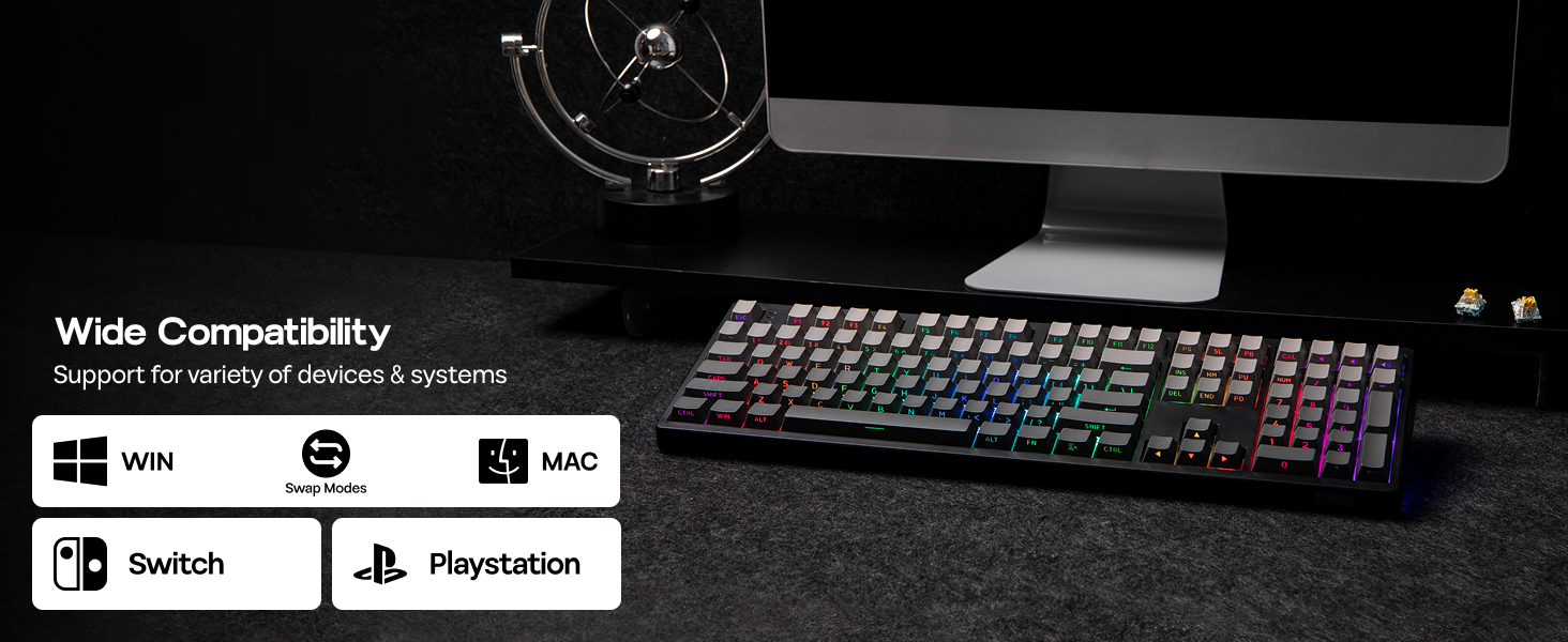 TH108 Wireless Gaming Keyboard