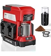 Taingwei Cordless Coffee Maker for Milwaukee M18 18V Battery, Portable Drip Coffee Maker with Ele...