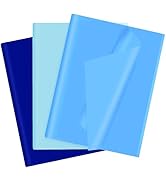 30 Sheets Blue Tissue Paper for Gift Bags, Assorted Blue Tissue Paper Wrap Bulk for Decoration We...