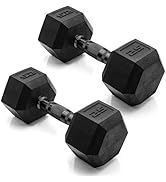 CAP Barbell Coated Dumbbell Weight | Multiple Options Pairs & Sets