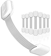 SKYLA HOMES Baby Locks (8-Pack) Child Safety Cabinet Proofing - Safe Quick and Easy 3M Adhesive C...