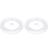 Zukro Repalcement Lid for 32 oz Double Wall Clear Acrylic Tumbler, Competible with Zukro 32oz Cle...