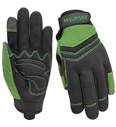 MSUPSAV Thorn Proof&Puncture Resistant Gardening Gloves with Grip,Garden Gloves for Women, Leathe...