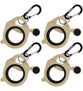 CANAANIN Zip Tie Holder Cable Tie Holder Heavy-Duty Colored Upgraded Carabiner Clip for Tool Belt...