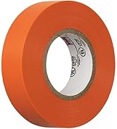 Morris 60070 Orange Vinyl Plastic Electrical Tape, 7 mil, PVC, 66' Length, 3/4" Width, 1-Pack