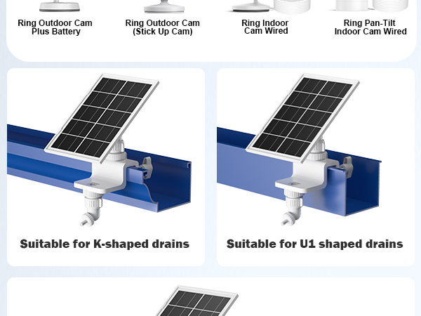 ring camera solar panel