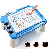 AiTuiTui Magnetic Drawing Board Toddler Toys with Legs for Girls Boys, Color Sketch Writing Scrib...