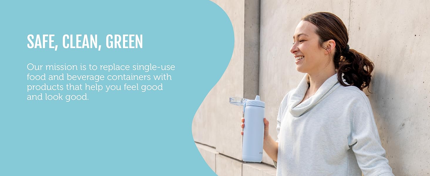 ello cooper stainless steel water bottle