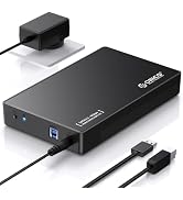 ORICO USB 3.0 External Hard Drive Enclosure for 3.5/2.5 Inch SATA Hard Drives/SSD Up to 20 TB, 3....
